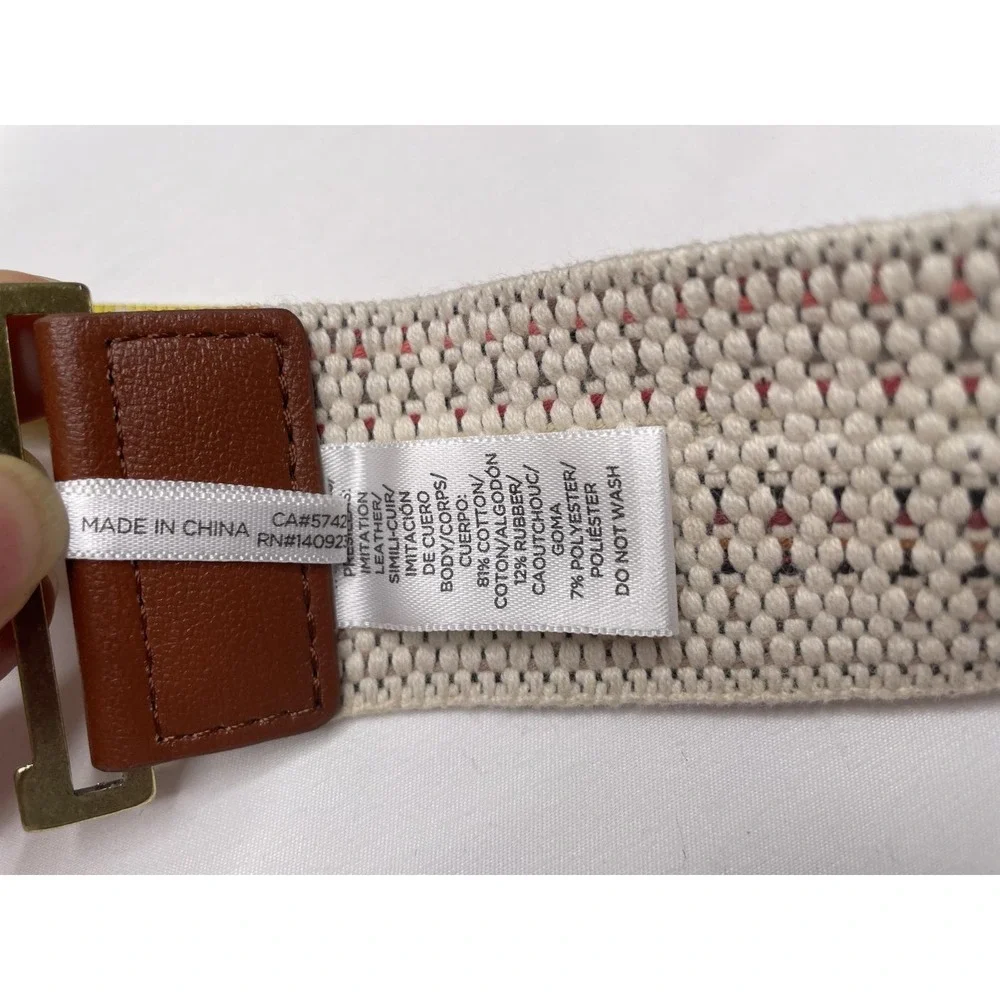 LOFT Womens Woven Stretch Fabric Belt‎ 31